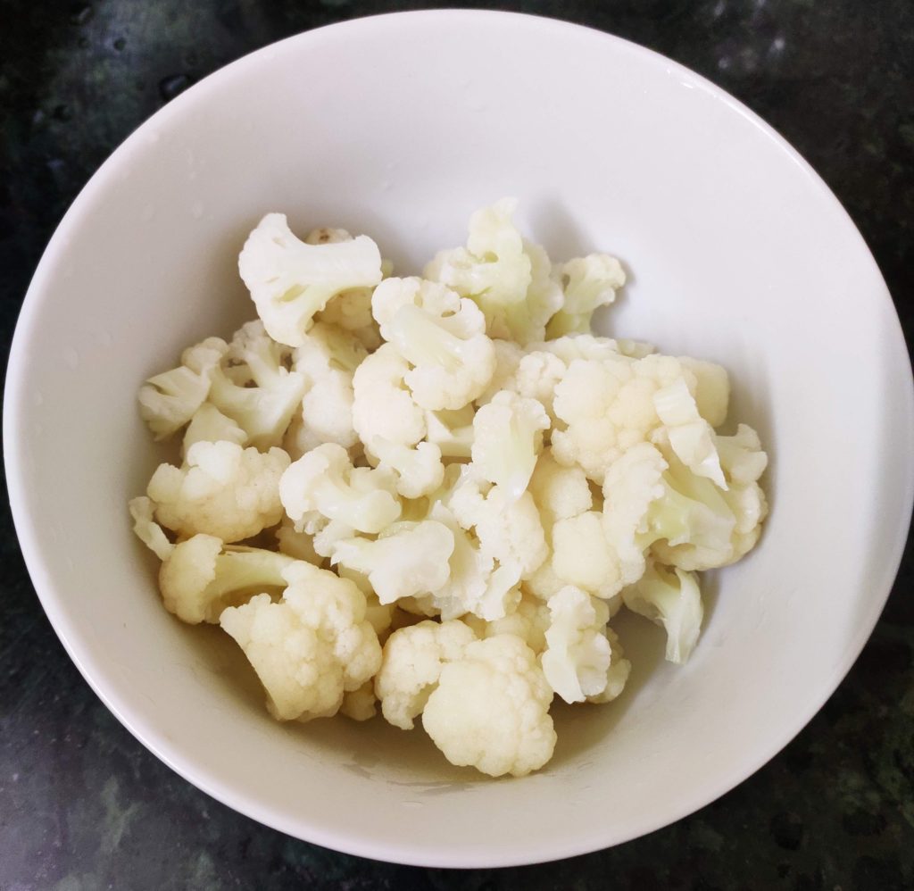 cauliflower boiled